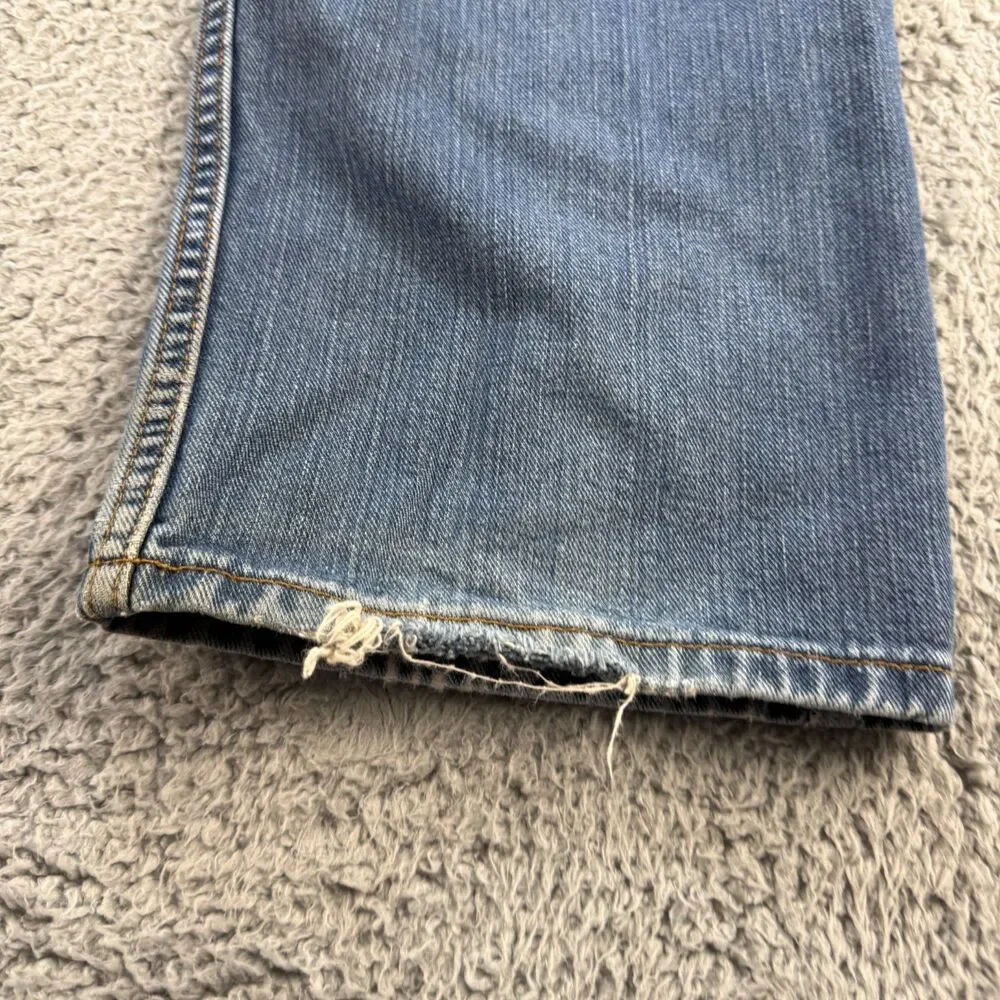 Levis 559 Relaxed Fit Straight Leg Jeans Mens 32x31 (Tag 32x32) Distressed Y2K